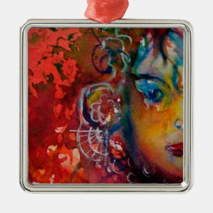 ORNEMENT CARRÉ ARGENTÉ EXCALIBUR