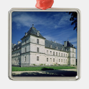 Ornement Carré Argenté Extérieur du château, c.1546 construit