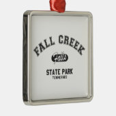 Ornement Carré Argenté Fall Creek Falls State Park, Tennessee (Droite)