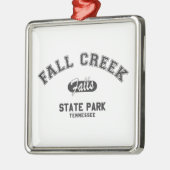 Ornement Carré Argenté Fall Creek Falls State Park, Tennessee (Gauche)