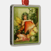 Ornement Carré Argenté Fée des champignons Thunder_Cove (Droite)