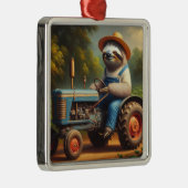 Ornement Carré Argenté Fermier de Sloth (Droite)