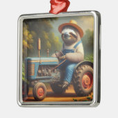 Ornement Carré Argenté Fermier de Sloth (Gauche)