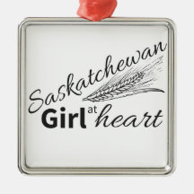 Fille de Saskatchewan au coeur