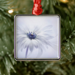 Ornement Carré Argenté Flowers (homonymie) Pale Purple Flower