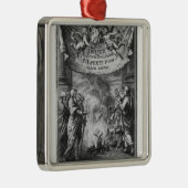 Ornement Carré Argenté Frontispice de 'index Librorum Prohibitorum (Droite)