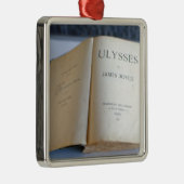 Ornement Carré Argenté Frontispice de "Ulysse" par James Joyce (Droite)