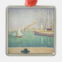 Georges Seurat - Entrée du port d'Honfleur