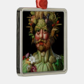 Ornement Carré Argenté Giuseppe Arcimboldo - Vertumnus (Droite)