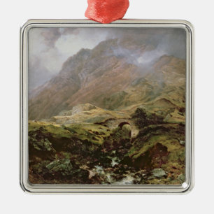 Ornement Carré Argenté Glencoe, 1847