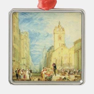 Ornement Carré Argenté Grand-rue de Joseph Mallord William Turner  ,
