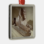 Ornement Carré Argenté Grand sphinx, de Tanis (granit) (Droite)