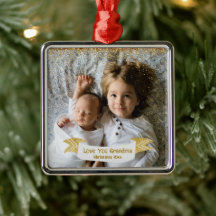 Grandma Gift Christmas Photo with Year