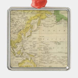 Ornement Carré Argenté Graphique 2 de Mercator