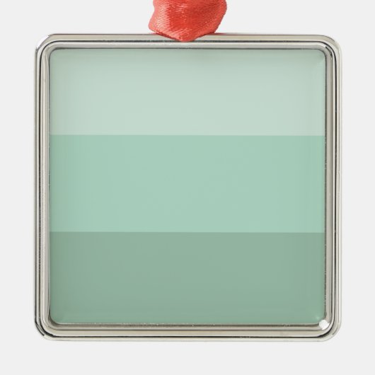 Ornement Carré Argenté Green ombre (Devant)