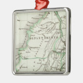 Ornement Carré Argenté Guayaquil (Gauche)