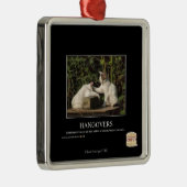 Ornement Carré Argenté Gueules de bois (Droite)