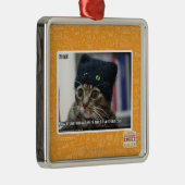 Ornement Carré Argenté Halètement ! (Droite)