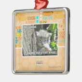 Ornement Carré Argenté Haz I un fou (Gauche)