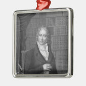 Ornement Carré Argenté Henri Benjamin Constant de Rebecque (Gauche)