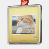 Ornement Carré Argenté Hmmm. (Gauche)