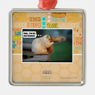 Ornement Carré Argenté I nouveau shampooing du luv DIS