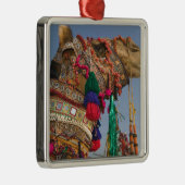 Ornement Carré Argenté INDE, Rajasthan, Pushkar : PUSHKAR CAMEL FAIR, (Droite)