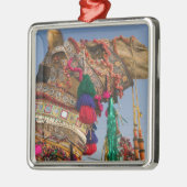 Ornement Carré Argenté INDE, Rajasthan, Pushkar : PUSHKAR CAMEL FAIR, (Gauche)