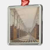 Ornement Carré Argenté Intérieur de bibliothèque universitaire de (Gauche)