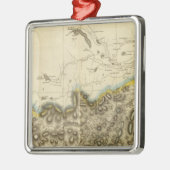 Ornement Carré Argenté Inverness composé Shire (Gauche)