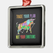 Ornement Carré Argenté Investisseurs Échange Votre Plan (Gauche)