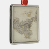 Ornement Carré Argenté Italie III (Droite)