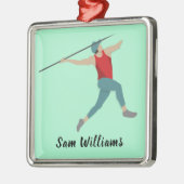 Ornement Carré Argenté Javelin (Gauche)