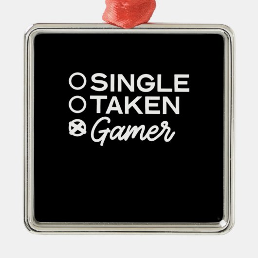 Ornement Carré Argenté Jeu unique (Devant)