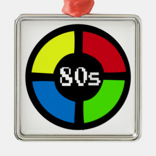 Ornement Carré Argenté Jeux vidéo - N'oubliez jamais est un gadget métal 