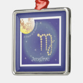 Ornement Carré Argenté Jungfrau 23. Août bis 23. Septembre (Gauche)