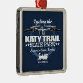 Ornement Carré Argenté Katy Trail (H2) (Droite)