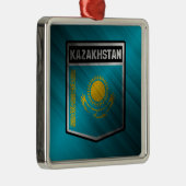 Ornement Carré Argenté Kazakhstan (Droite)