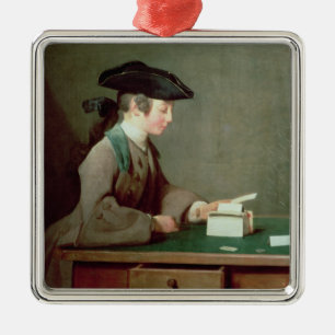 Ornement Carré Argenté La Chambre des cartes, c.1736-37
