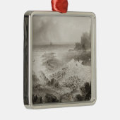 Ornement Carré Argenté La chaussée du géant d'en haut (Droite)