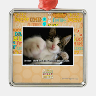 Ornement Carré Argenté La dernière chose