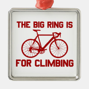 Ornement Carré Argenté La Grande Bague Est Pour L'Escalade