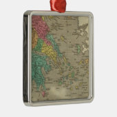 Ornement Carré Argenté La Grèce 10 (Droite)