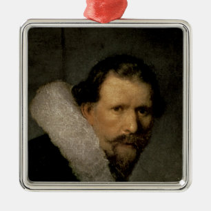 Ornement Carré Argenté La leçon d'anatomie de Dr. Nicolaes Tulp, 1632