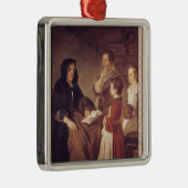 Ornement Carré Argenté La maîtresse (Droite)