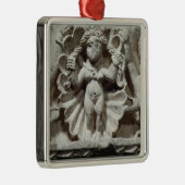 Ornement Carré Argenté La naissance de Vénus (chaux) (Droite)