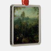 Ornement Carré Argenté La pie sur la potence, 1568 (Droite)