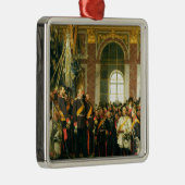 Ornement Carré Argenté La proclamation de Wilhelm comme Kaiser (Droite)