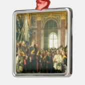 Ornement Carré Argenté La proclamation de Wilhelm comme Kaiser (Gauche)