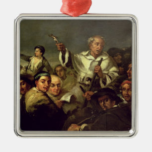 Ornement Carré Argenté La révolution